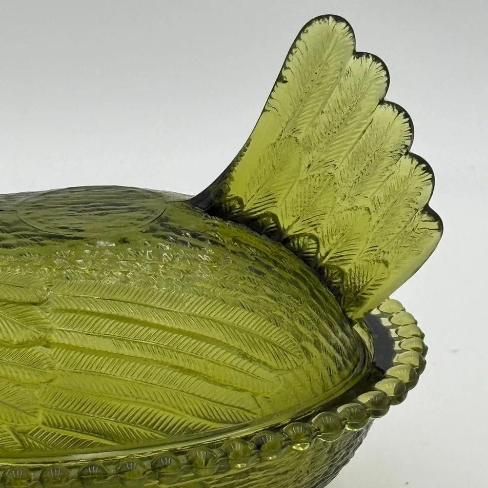 Victorian vintage olive